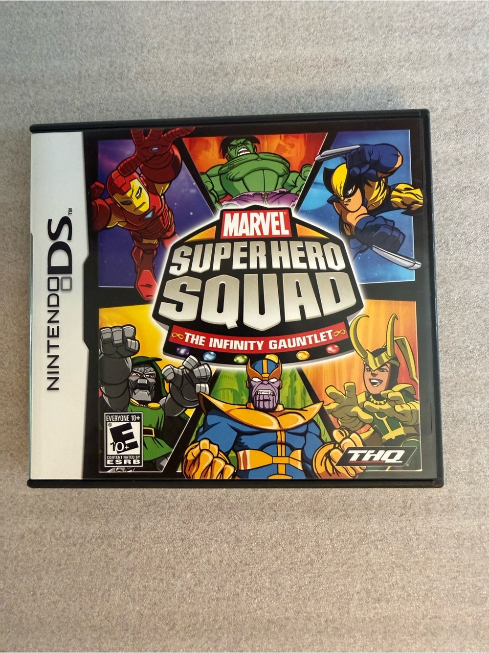 Nintendo DS Marvel Super Hero Squad-The Infinity Gauntlet Video Game
